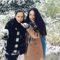 明星玩雪,明星们的欢乐雪场时光